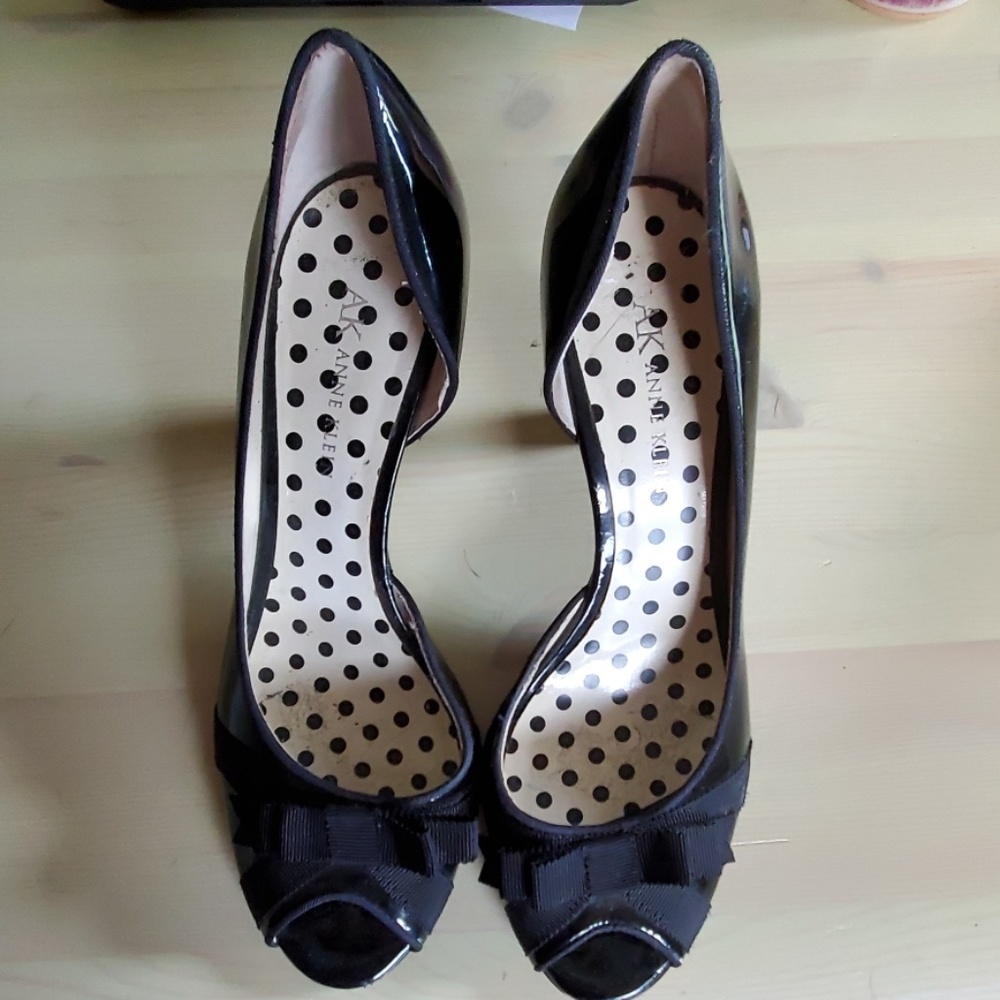 Black high heels